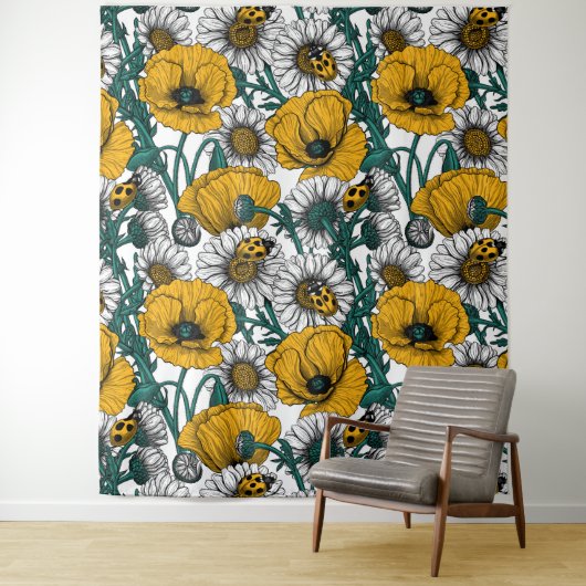 黄色い草原 タペストリー (インサイチュ)