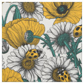 黄色い草原 ファブリック (見本)