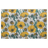 黄色い草原 ファブリック (ファットクウォーター)