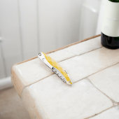 黄色い菱形シェイプパターン ソムリエナイフ