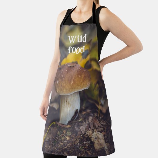 黄色い葉きのこ エプロン (インサイチュ)