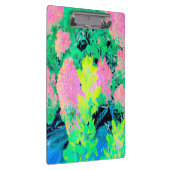 黄色い葉のピンクのあじさい園 クリップボード (右)