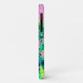 黄色い葉のピンクのあじさい園 Case-Mate iPhoneケース (裏面/左)