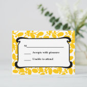 黄色い葉 出欠カード (スタンド正面)