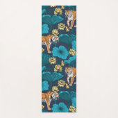 黄色い蓮の池の虎 ヨガマット (正面)