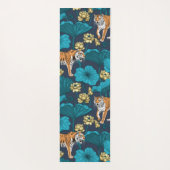 黄色い蓮の池の虎 ヨガマット (裏面)