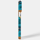 黄色い蓮の池の虎 Case-Mate iPhoneケース (裏面 / 右)