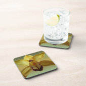 黄色い蘭のコースター コースター (右側)