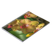 黄色い蘭のノート ノートブック (左側)