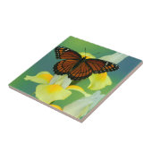 黄色い虹彩の副日本の蝶 タイル (側面)