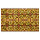 黄色い蝶とミツバチ ファブリック (ファットクウォーター)