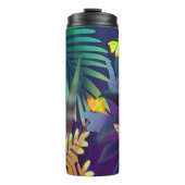 黄色い蝶のジャングル タンブラー (正面)