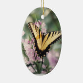 黄色い蝶オーナメント セラミックオーナメント (右)