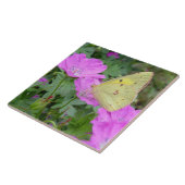 黄色い蝶タイル タイル (側面)