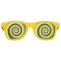 黄色い螺旋状パーティー色