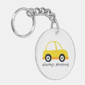 黄色い車 キーホルダー (正面左)