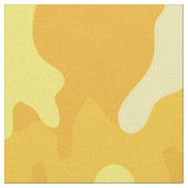 黄色い迷彩柄のカムフラージュの軍の軍隊パターン ファブリック (クローズアップ)