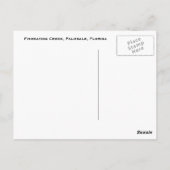 黄色い郵便はがき ポストカード (裏面)