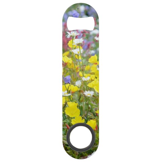 黄色い野生の花 スピード栓抜き (正面)