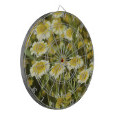 黄色い野花 ダーツボード (正面左)