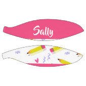 黄色い鉛筆と白いスクラブ バスケットボール (パネル)