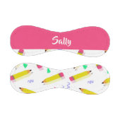 黄色い鉛筆と白いスクラブ 野球ボール (パネル)