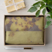 黄色い錆のテクスチャ分離組織 薄葉紙 (ギフト)