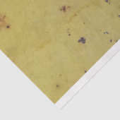 黄色い錆のテクスチャ分離組織 薄葉紙 (詳細)