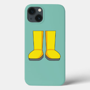 黄色い長靴 iPhone 13ケース