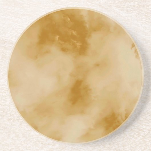 黄色い雲 コースター (正面)