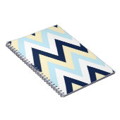 黄色い青及び海軍シェブロン ノートブック (右側)