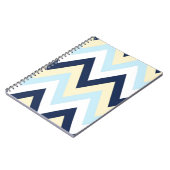 黄色い青及び海軍シェブロン ノートブック (左側)