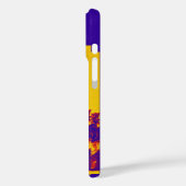 黄色い青色のバラ Case-Mate iPhoneケース (裏面 / 左)