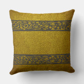 黄色い革 クッション (裏面)