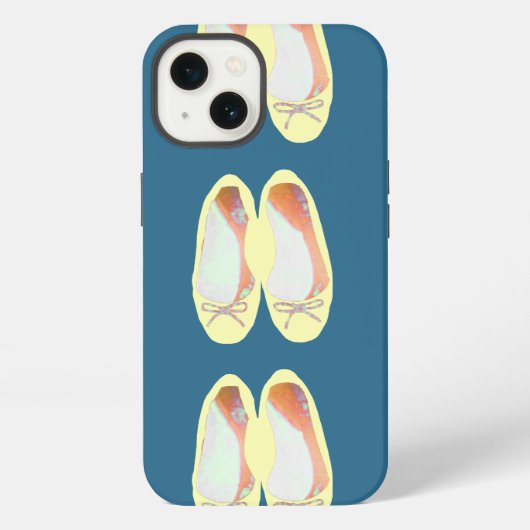 黄色い靴 iPhoneケース (裏面)