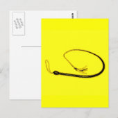 黄色い鞭 ポストカード (正面/裏面)