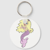 黄色い髪の人魚 キーホルダー (裏面)