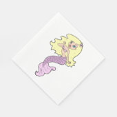 黄色い髪の人魚 スタンダードランチョンナプキン (角)