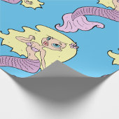 黄色い髪の人魚 ラッピングペーパー
