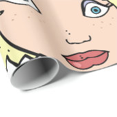 黄色い髪の人 ラッピングペーパー (ロールコーナー)