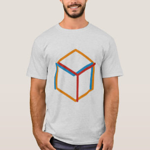 黄色い魔法のオーケストラの六角形のロゴのワイシャツ Tシャツ