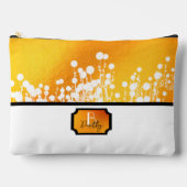 黄色い魔法の花 アクセサリーポーチ (正面)