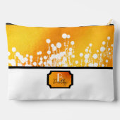 黄色い魔法の花 アクセサリーポーチ (裏面)