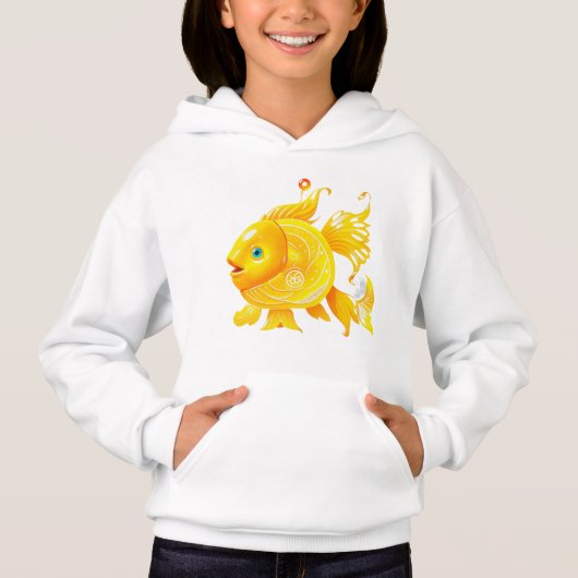黄色い魚座のTシャツ (正面)