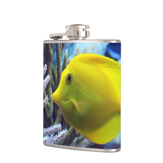 黄色い魚 フラスク (左)