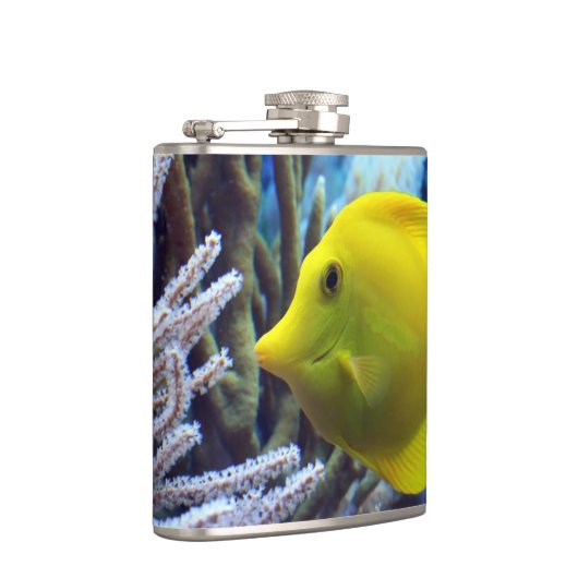 黄色い魚 フラスク (右)