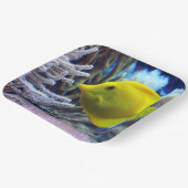 黄色い魚 ペーパープレート (傾斜あり)