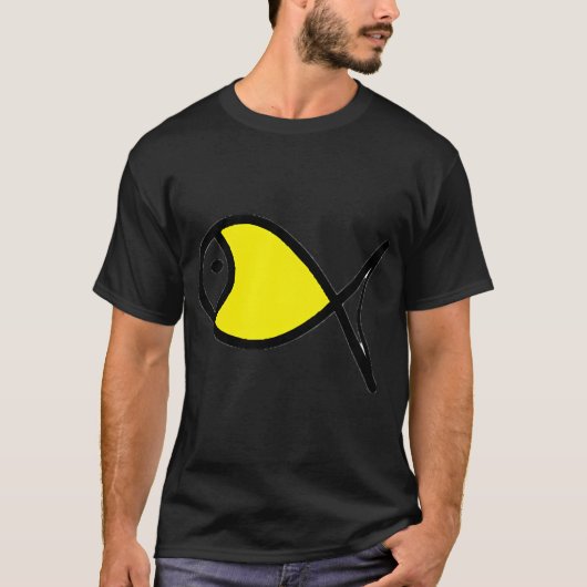 黄色い魚 Tシャツ (正面)