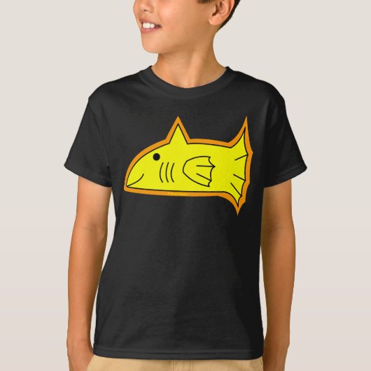 黄色い魚 Tシャツ (正面)