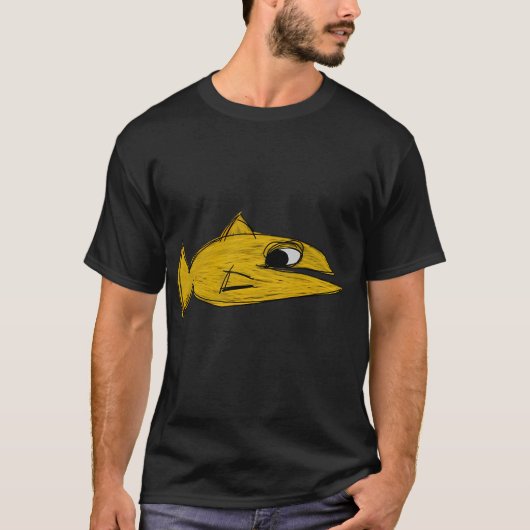 黄色い魚 Tシャツ (正面)